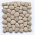 natuursteen mozaïek, mozaïek, beige, keien, pebbles, badkamer, wandtegels